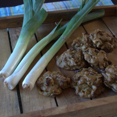galletas de cebolla