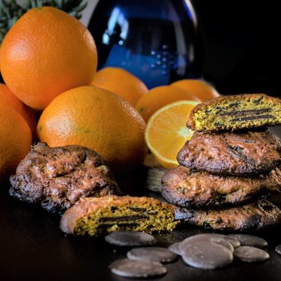 cookies de naranja