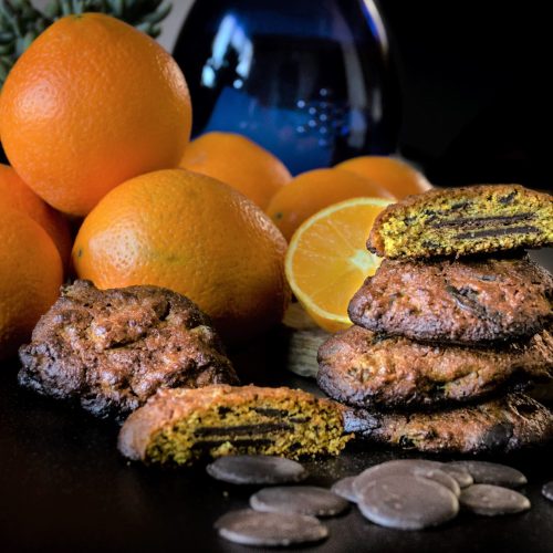 cookies de naranja