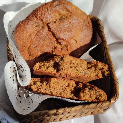 Cookie de harina de garbanzo con chocolate