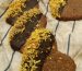 Galleta crujiente con chocolate y naranja vegan chef
