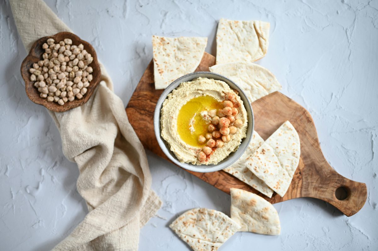 hummus de garbanzos