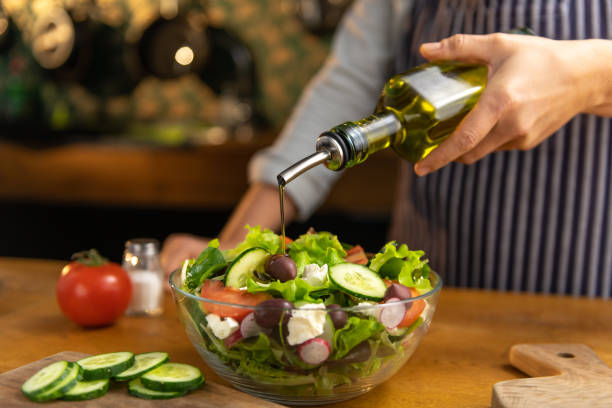 Ensalada Odisea con aceitunas e higos